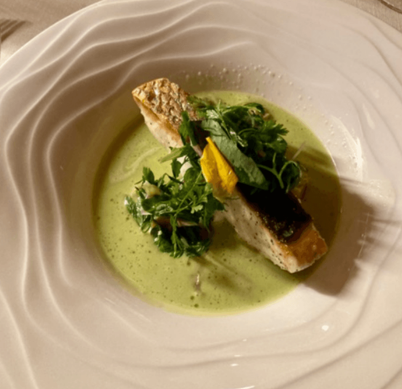 Grilled Wild Sea Bass